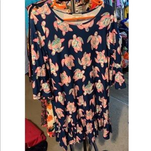 Simply Southern dress with Turtles size Medium